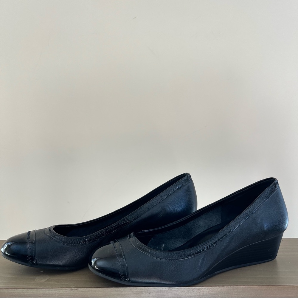 Cole Haan Milly Black Wedge Shoes